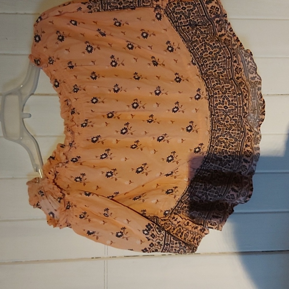Spell Pink Beach Blouse/ Sz S/ Sexy - Picture 4 of 6